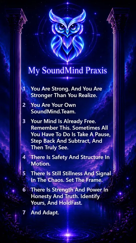 The SoundMind Praxis, the seven, as a picture